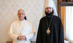 Le pape Léon XIII aux côtés du métropolite Antoine de Volokolamsk