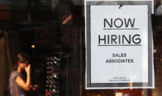 Photo d'une annonce d'emploi à Boston