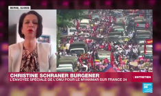 Birmanie : "Les sanctions ciblées contre la junte sont efficaces", selon l'envoyée spéciale de l’ONU