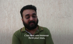 Inde : le pilote de Flydubai acclamé en "héros" devant la résidence de sa famille