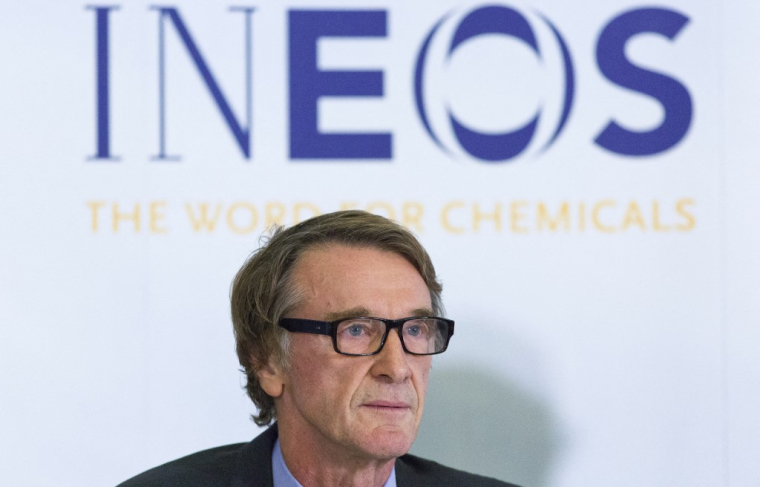 Le propriétaire d'Ineos, Jim Ratcliffe, à Londres, au Royaume-Uni, le 20 novembre 2014. ( AFP / JUSTIN TALLIS )
