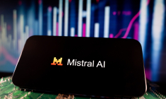 Le logo de Mistral AI. (Crédits: Adobe Stock)