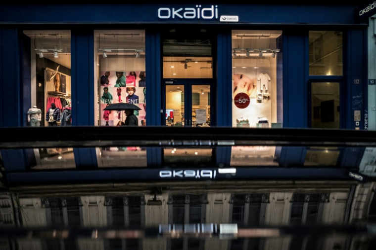 Un magasin Okaïdi à Lyon, le 27 janvier 2026 ( AFP / JEFF PACHOUD )