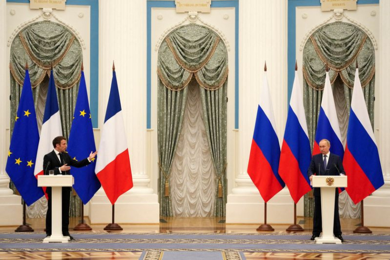 UKRAINE: MOSCOU DÉMENT TOUT ENGAGEMENT DE POUTINE À MACRON SUR UNE PAUSE MILITAIRE