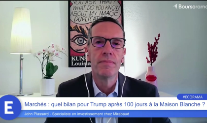 Marchés : quel bilan pour Trump après 100 jours à la Maison Blanche ?