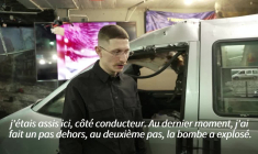 A Berlin, une expo dans un bunker nazi pour encourager le soutien à l'Ukraine