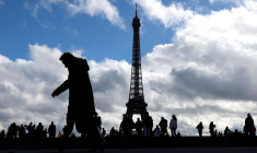 Vue de la Tour Eiffel depuis le Trocadéro, Paris