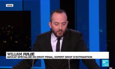 William Julié sur France 24: Assange pourrait éviter l'extradition aux Etats-Unis