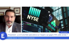 Placement : y a-t-il une folie spéculative sur l’argent, qui gagne 70% cette année ?