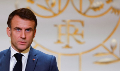 Le président français Emmanuel Macron à l'Elysée à Paris