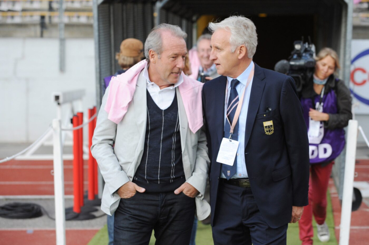 Christophe CHENUT - DG LACOSTE / Patrick TROTIGNON -  27.05.2011 - Evian Thonon / Metz - 38eme journee de Ligue 2  Photo : Jean Paul Thomas / Thomas Pictures / Icon Sport   - Photo by Icon Sport