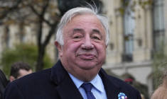 Gérard Larcher à Paris, le 11 novembre 2022. ( POOL / MICHEL EULER )