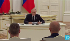 Vladimir Poutine reprend la main : "Wagner a touché près d'un milliard d'euros de l'état russe"