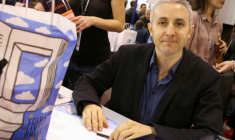 Ivan Jablonka, au salon du livre de Brive, le 5 novembre 2016 ( AFP / DIARMID COURREGES )