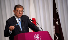 Le Premier ministre japonais Ishiba tient une conférence de presse au lendemain de l'élection de la Chambre haute, à Tokyo