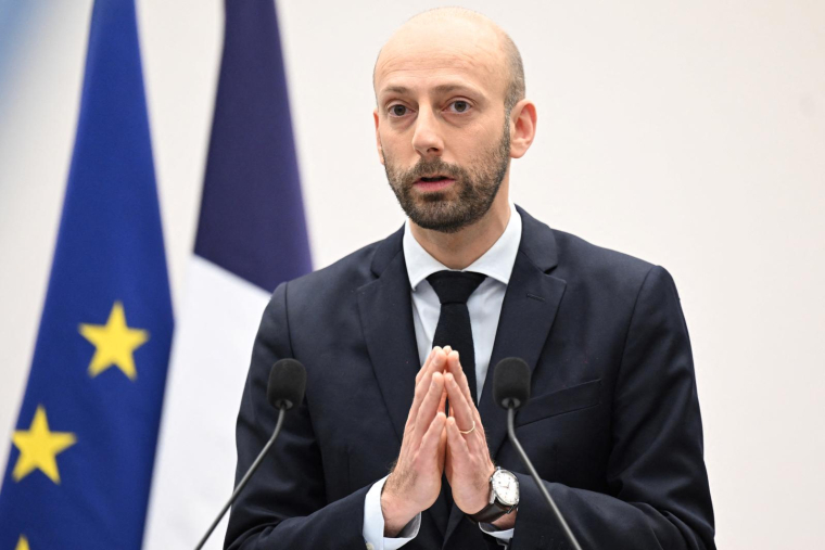 Stanislas Guerini, le 10 janvier 2023, à Paris ( POOL / BERTRAND GUAY )