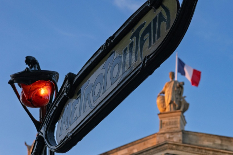 Paris et l'Ile-de-France ouvriront début décembre leur première ligne de métro nouvelle depuis 30 ans, la ligne 18 ( AFP / JOEL SAGET )
