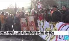 12e journée de mobilisation contre la réforme des retraites : les éboueurs parisiens relancent la grève