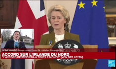 Protocole Nord Irlandais : "l'accord bénéficiera à tout le monde" selon Ursula Von der Leyen