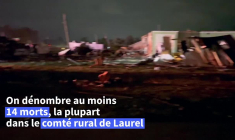 Tornades aux Etats-Unis: un quartier rasé dans le Kentucky
