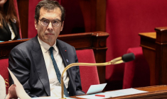 Jean-Pierre Farandou à Paris, le 5 novembre 2025. ( AFP / THIBAUD MORITZ )