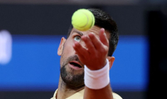 Le Serbe Novak Djokovic