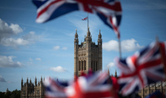 Le palais de Westminster, à Londres. ( AFP / LOIC VENANCE )