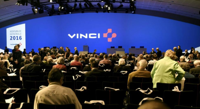 Assemblée générale groupe vinci. (© Vinci)
