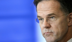 Le secrétaire général de l'Otan Mark Rutte à Berlin le 11 décembre 2025 ( AFP / Tobias SCHWARZ )