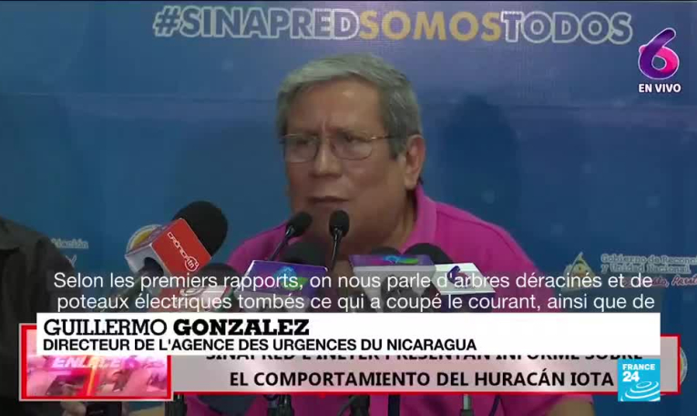 La tempête tropicale Iota, qui a fait neuf morts, fait d'énormes dégâts au Honduras