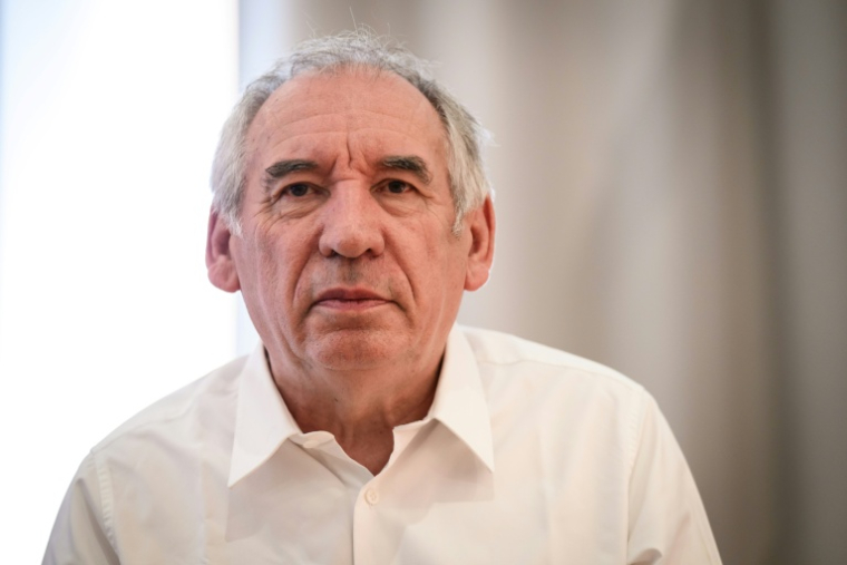 François Bayrou, le 8 septembre 2026 à Saint-Cyr-Au-Mont-d'Or, près de Lyon ( AFP / JEFF PACHOUD )