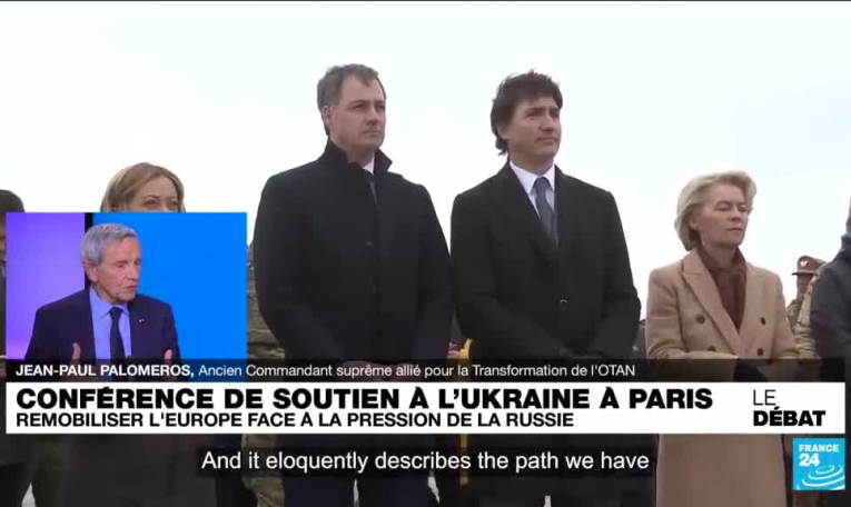 Conférence soutien à l'Ukraine à Paris : remobiliser l'Europe face à la pression russe