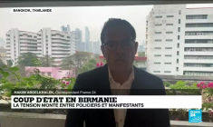 Canons à eau, tirs : la tension monte en Birmanie contre les manifestants anti-coup d'Etat