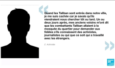 Afghanistan : les Taliban à la recherche de leurs opposants