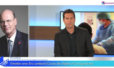 "On peut, tout en protégeant nos concitoyens, remettre en marche certains secteurs !" selon Eric Lombard (Caisse des Dépôts et Consignations)