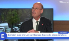 Eric Lombard (DG de la CDC) : "Les actionnaires doivent être plus raisonnables !"