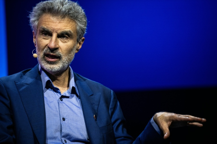 Le Canadien Yoshua Bengio, considéré comme l'un des pères de l'IA, le 17 septembre 2026 à Montréal, au Canada ( AFP / ANDREJ IVANOV )
