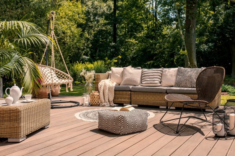 Jardin, terrasse : comment réinventer son extérieur en lieu de vie ? (Crédits photo : Shutterstock)