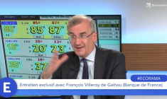 François Villeroy de Galhau (BdF) : "Notre objectif d'inflation de 2% n'est plus un plafond !"