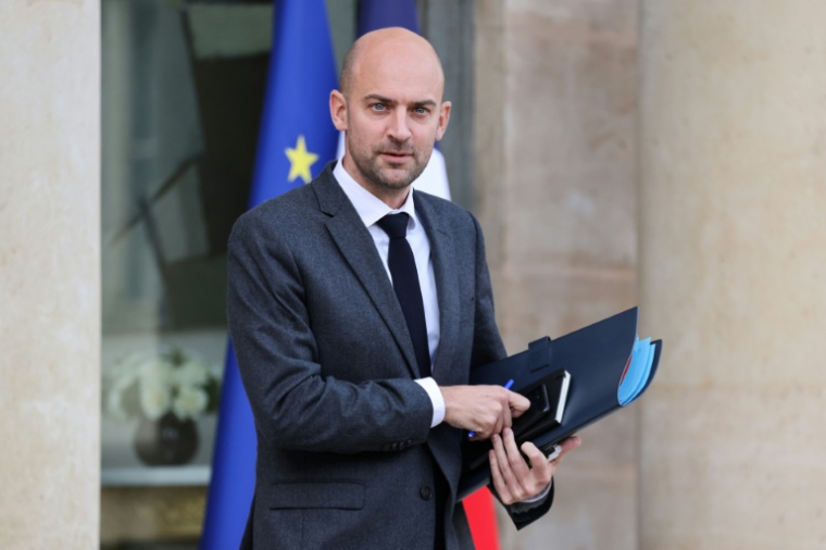 Le ministre français des Affaires étrangères, Jean-Noël Barrot, le 22 octobre 2025 à Paris ( AFP / Ludovic MARIN )
