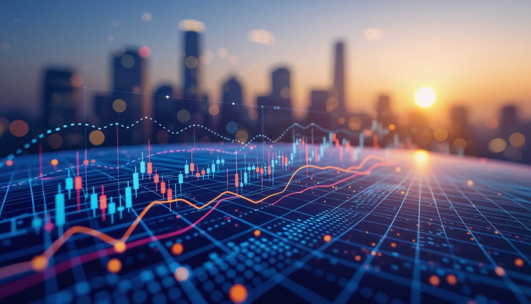 La croissance du PIB mondial a &agrave; peine faibli, si on suit les derni&egrave;res pr&eacute;visions du Fonds mon&eacute;taire international : 3,5% en 2025, 3,1% en 2026 et 3,4% en 2027. (source : Adobe Stock, image g&eacute;n&eacute;r&eacute;e par IA)