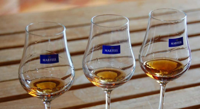 La marque de cognac Martell a connu un franc succès en Asie durant le trimestre passé. (© cc P. Dunleavy)