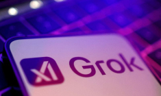 Illustration des logos de xAI et Grok