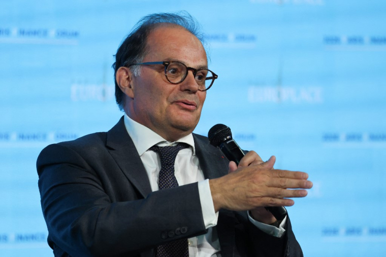 Emmanuel Moulin, à Paris, le 9 juin 2026 ( AFP / LUDOVIC MARIN )