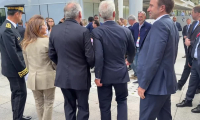 François Bayrou arrive à Rolland-Garros avant son discours devant le Medef