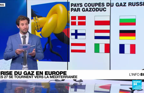 Crise du gaz en Europe : les 27 se tournent aussi vers Israël et l'Égypte