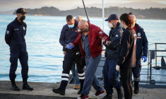 INCENDIE SUR UN FERRY PARTI DE GRÈCE AVEC 288 PERSONNES À BORD