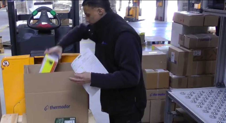 préparation de commande chez Thermador. (© Thermador)