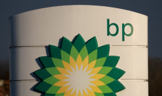 Station-service BP (British Petroleum) à Liverpool