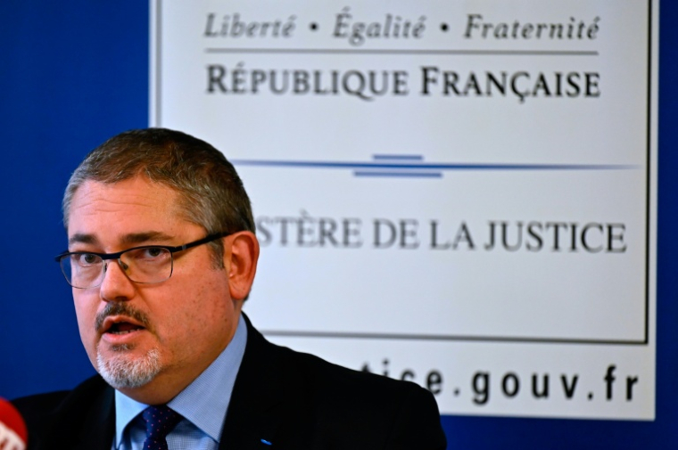 Le procureur de Brest Stéphane Kellenberger à Lorient le 15 octobre 2020 ( AFP / DAMIEN MEYER )